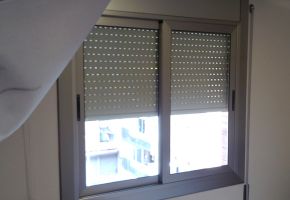 Ventana corredera 2 hojas inox